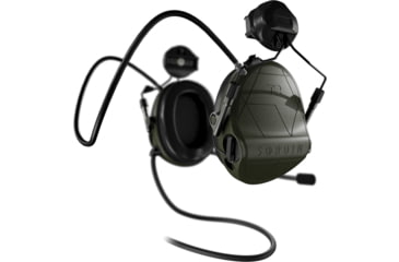 Image of Sordin Supreme T2 CC ARC Memory Foam Helmet, Green, 304006-30P