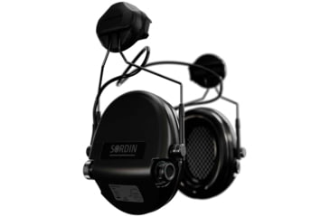 Image of Sordin Supreme MIL AUX Headset, ARC, Black Cups, 530444