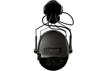 Image of Sordin Supreme MIL AUX Headset, ARC, Black Cups, 530444