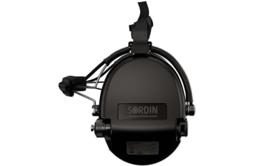 Image of Sordin Supreme MIL AUX Headset, Black Cups, 530439