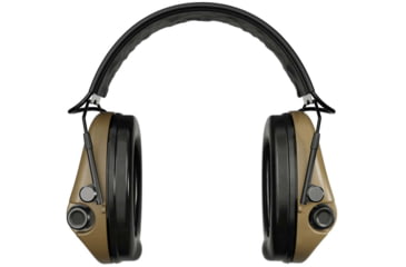 Image of Sordin Supreme MIL AUX Headset, Slim Headband, Beige Cups, 500782