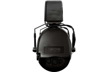 Image of Sordin Supreme MIL AUX SFA Headset, Black Cups, 530456