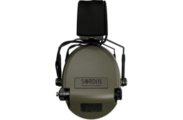 Image of Sordin Supreme MIL AUX SFA Headset, Green Cups, 530458
