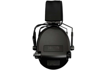 Image of Sordin Supreme MIL AUX SFA Headset, Black Cups, 530456