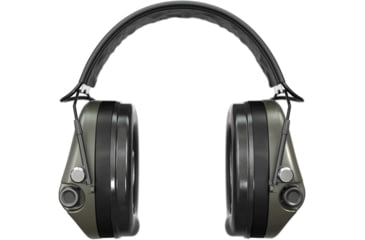 Image of Sordin Supreme MIL AUX SFA Headset, Green Cups, 530458