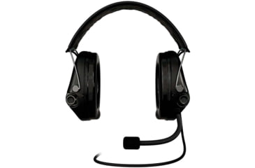 Image of Sordin Supreme MIL CC Headset, Leather Headband, Black Cups, 500777