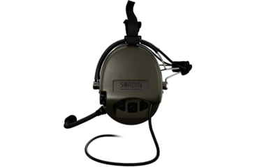 Image of Sordin Supreme MIL CC Headset, Neckband, Green Cups, 510855