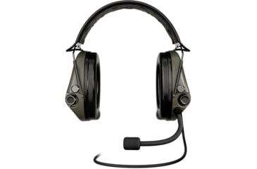 Image of Sordin Supreme MIL CC Headset, Slim, Green Cups, 500776