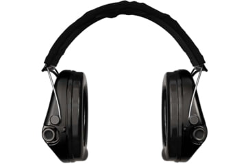 Image of Sordin Supreme PRO-X Headband Headset, Foam, Black Headband, Black Cups, 500421