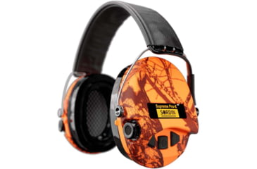 Image of Sordin Supreme PRO-X LED Headset, Black Headband, Mossy Oak, 500545