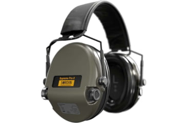 Image of Sordin Supreme Pro-X SFA Headset, Green Cups, 520533