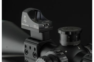 Image of Spuhr 30mm Rifle Scope Ring Mount, Black, Height 25.4 mm/1in/Length 32 mm/1.26in 1006936