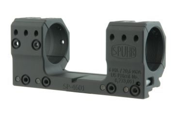 Image of Spuhr 34mm Rifle Scope Mount, Black, Height- 30mm/1.18in 1006913