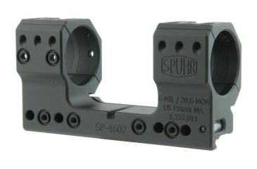 Image of Spuhr 34mm Rifle Scope Mount, Black, Height- 38mm/1.5in 1006914
