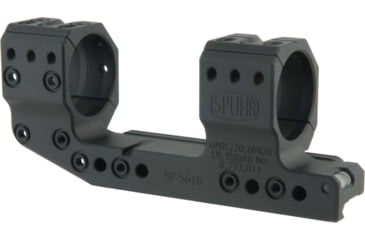 Image of Spuhr Rifle Scope Mount, 35MM 6 MIL/20.6 MOA H-38 mm/1.5 L-150 mm/5.9 W-255 g/9.0 oz, Black, SP-5616