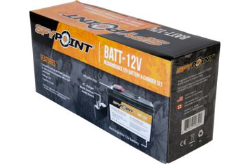 Image of Spypoint Spare Rechargeable 12V Battery, Black BATT-12V