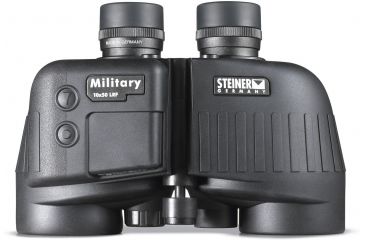 Image of Steiner 10x50 Military Porro Prism Matte Black Waterproof Binoculars/Laser Rangefinder 398