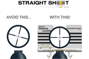 Image of Straight Shot Segway Reticle Leveler Mark III, White Mark III