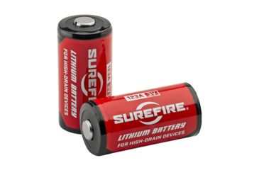 Image of SureFire 123A 3 Volt Lithium Battery Box, 12 Batteries, NSN 6135-01-351-1131, SF12-BB