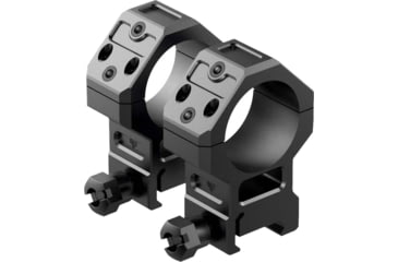 Image of Swampfox H.E. Rifle Scope Rings, 34mm Tube, 1.93in Centerline Height, /w Integral 45-degree Offset Reflex Side Mount, Black, MRH34-H