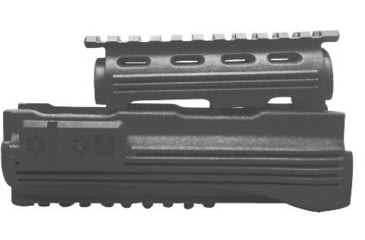 Image of Tdi Arms AK47 Rifle Scope Handguard Set, Picatinny, Black, Medium, LHV47S-BL