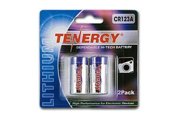 Image of Tenergy Batteries- 2Pk, Cr123A 30407