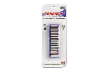 Image of Tenergy CR123A 12 Battery Pack, Silver 30408