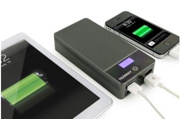 Image of Tenergy POWER x 4 18000mAh Power Bank, Black 51106