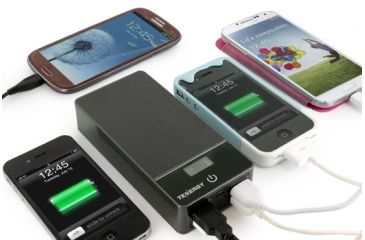 Image of Tenergy POWER x 4 18000mAh Power Bank, Black 51106