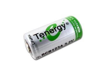 Image of Tenergy RCR 750mAh Batteries w/Charger, Green and White 30203