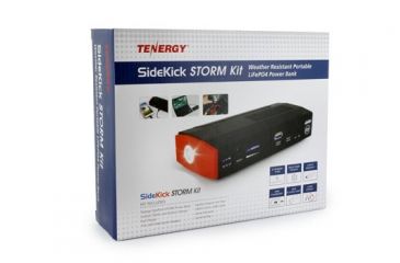 Image of Tenergy SideKick STORM Car Jump Starter Kit, Black 51095