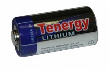 Image of Tenergy Single CR123A replacement battery CR123A