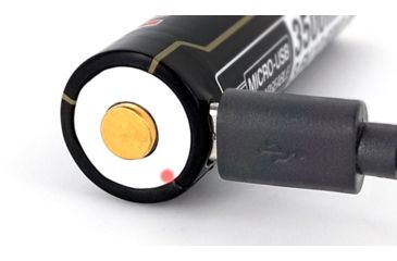 Image of Tenergy T35B 3.6V 3500mAh Li-ion Rechargeable Battery w/Micro-USB Charging Port,Black,Pack of 2, 31779