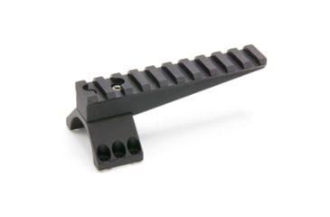 Image of Tier One Long Saddle Raptar Ring Top Rail - 30mm, Black, T1MULARAP30