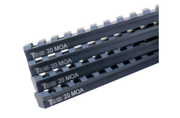 Image of Tier One Picatinny Rails 0 MOA Borden Alpine, Black, T1PRBORALP0M