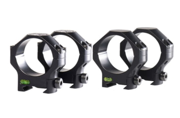 Image of Tier One Superlight Hunting Rings, Black, 30mm Extra High, T1PIC30EH