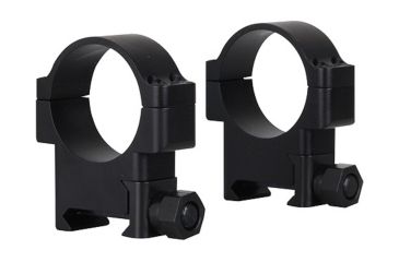 Image of TPS HRT Weaver-Style Rifle Scope Ring 30mm Hunter Design, Matte Black, Medium 40581
