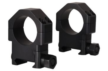 Image of TPS TSR Picatinny-Style Rifle Scope Ring 1 in Tactical Design, Matte Black, Medium 30521