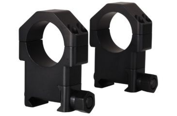 Image of TPS TSR Picatinny-Style Rifle Scope Ring 1 in Tactical Design, Matte Black, High 30522