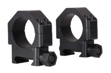 Image of TPS TSR-W Weaver-Style Rifle Scope Ring 1 in Tactical Design, Matte Black, Low 30620