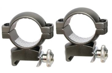 Image of Traditions 1 Inch Aluminum Scope Ring High Matte Silver