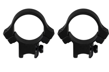 Image of TruGlo Lightweight Quad Lock 1 in Scope Rings Mount, Rimfire/Airgun Rails, Medium, Black, TG-TG8961B3