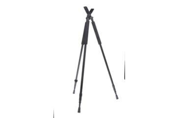 Image of TruGlo Solid Shot Tri-pod 22''-68'' Black W/neoprene Hndle, TG-TG8925XB