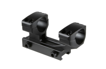 Image of TruGlo Scope Mount For Tactical Rifle 1-Piece Weaver/Picatinny Black Fin, TG-TG8963B