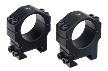 Image of TRYBE Optics Advanced Scope Rings, Tube Dia 30mm, Medium, Black, TROHERNG30M