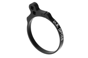 Image of U.S. Optics 2 Hole MGM Switch View Lever, Matte Black, Small, SVL-102