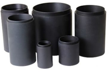 Image of U.S. Optics 58mm Low Profile 2 inch Sunshade with Honeycomb Anti-Reflective Device ARD SUN-5811-2