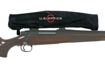 Image of U.S. Optics Neoprene Scope Slickers for B-25 Optic, Black, Small, LRG-CVR-101