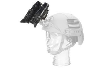 Image of US Night Vision PVS-14A Night Vision Monocular, Gen 3 Chrome,White Phosphor Auto-Gated Unfilmed, Black 001215