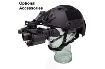 Image of US Night Vision AN/PVS-14A GEN III Auto-Gated Green Phosphor Monocular, Black, 000455